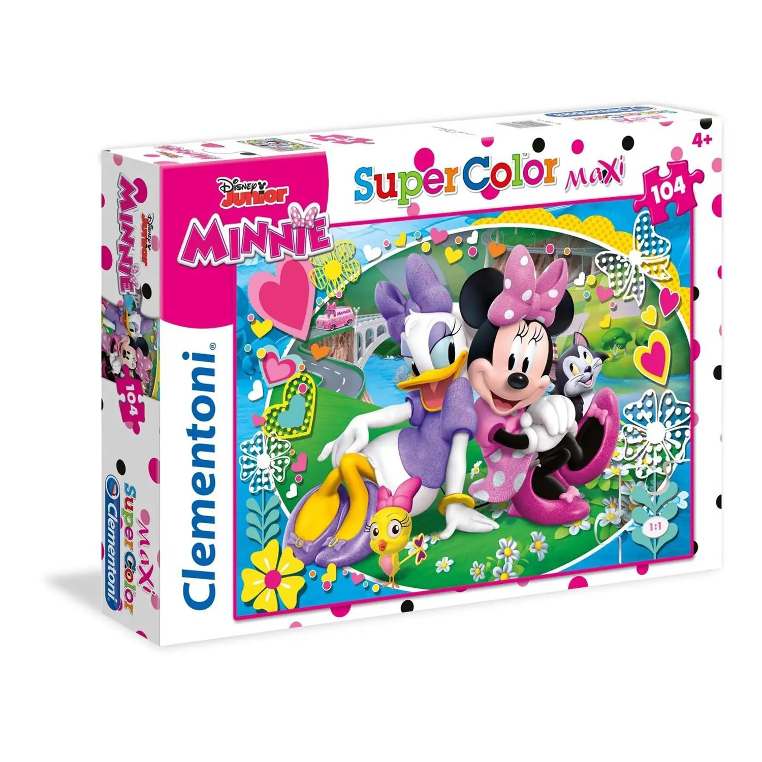 Puzzle 104 Pezzi Maxi Minnie Happy Helpers - Puzzle in cartone
