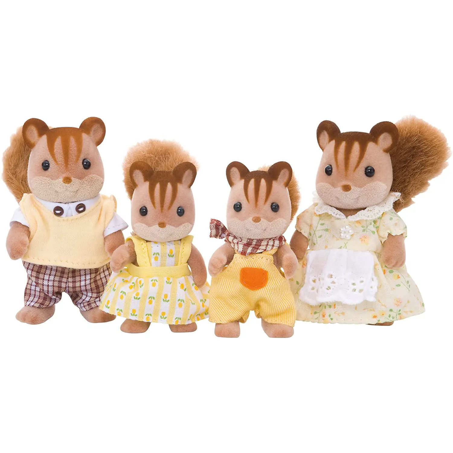 Famiglia Scoiattoli Chiari Sylvanian Families - collezionabili bambina