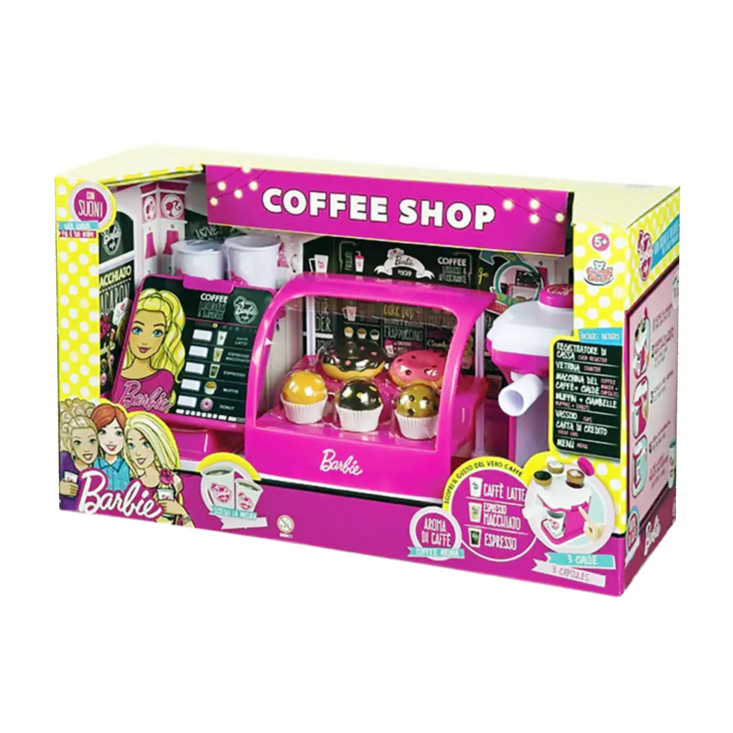 Barbie Coffe Shop - Cucine e gioco simbolico