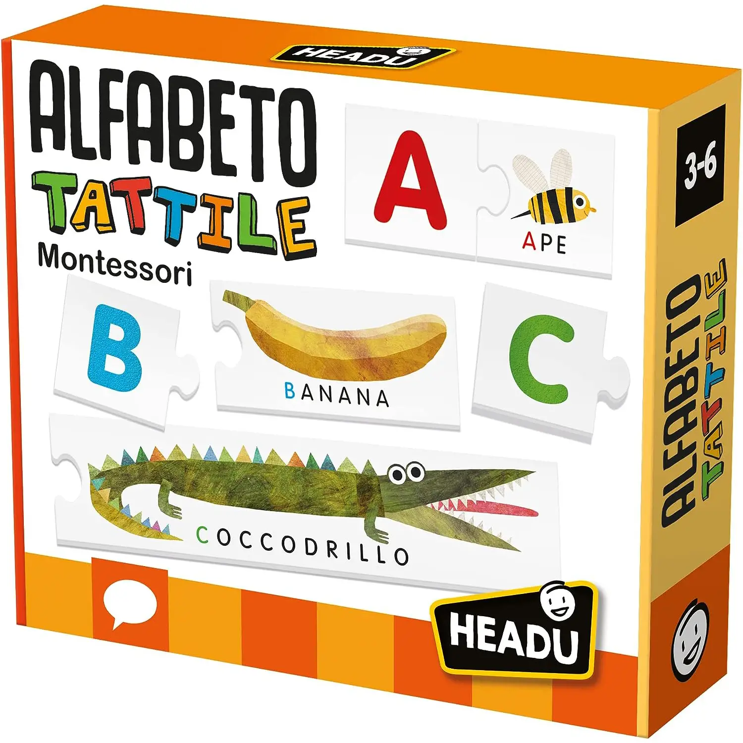 Alfabeto Tattile Montessori - Associazioni e tombole