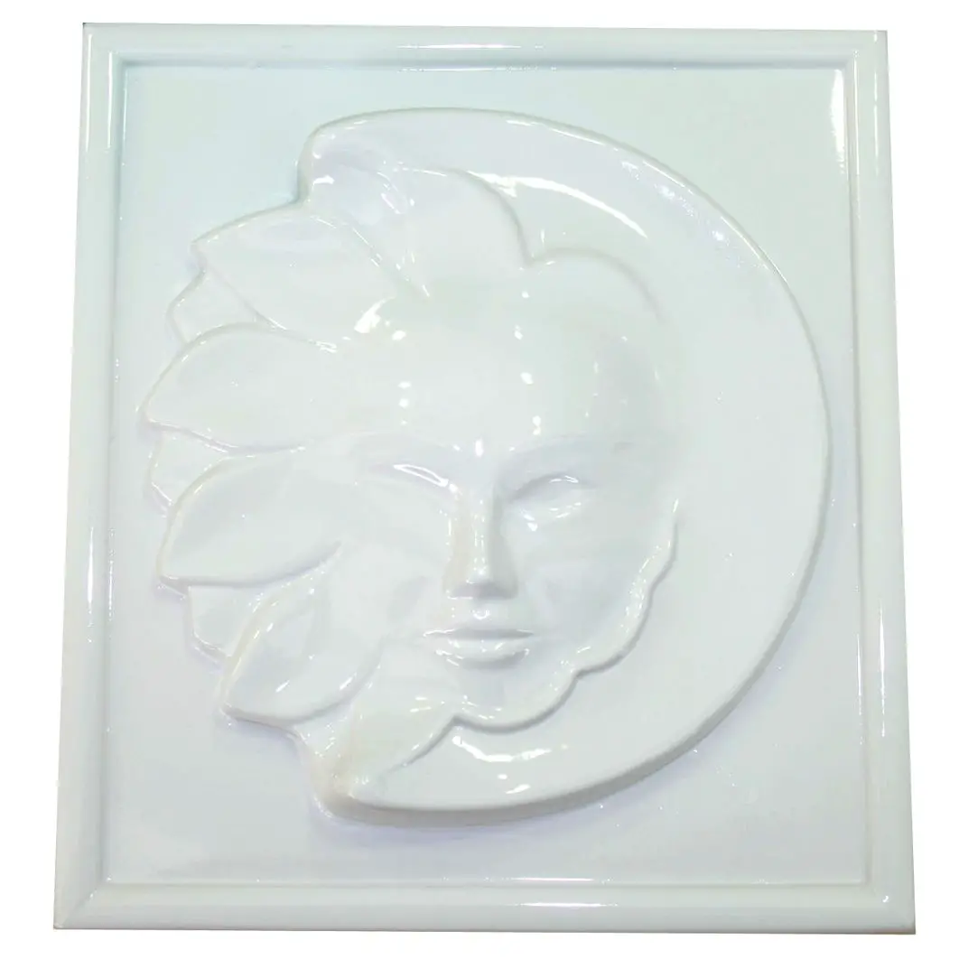 Stampo per Colata – Luna 21x23 cm per Ceramica, Cera e Sapone - Paste per modellare