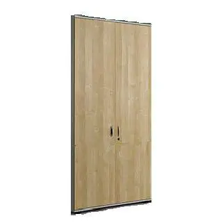 ANTE CON SERRATURA PER LIBRERIA STARTUP H 205 CM. - NOCE TIEPOLO - Arredo per l'ufficio