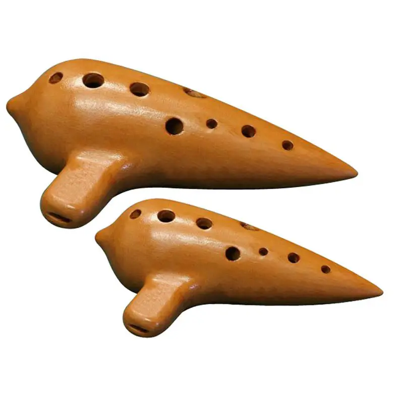 Ocarine in Terracotta – Coppia (Piccola + Grande) - Educazione musicale