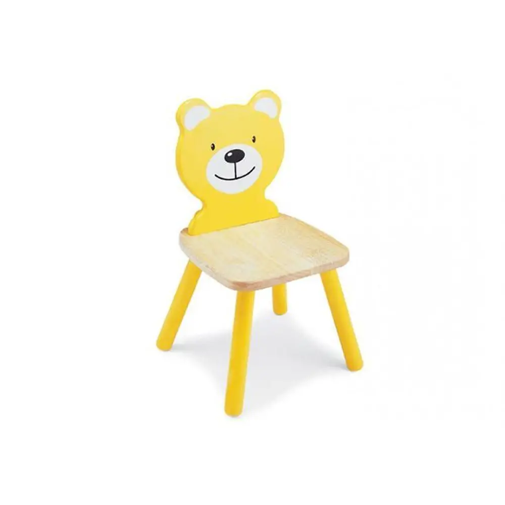 SEDIA ORSETTO GIALLO - Sedie in legno