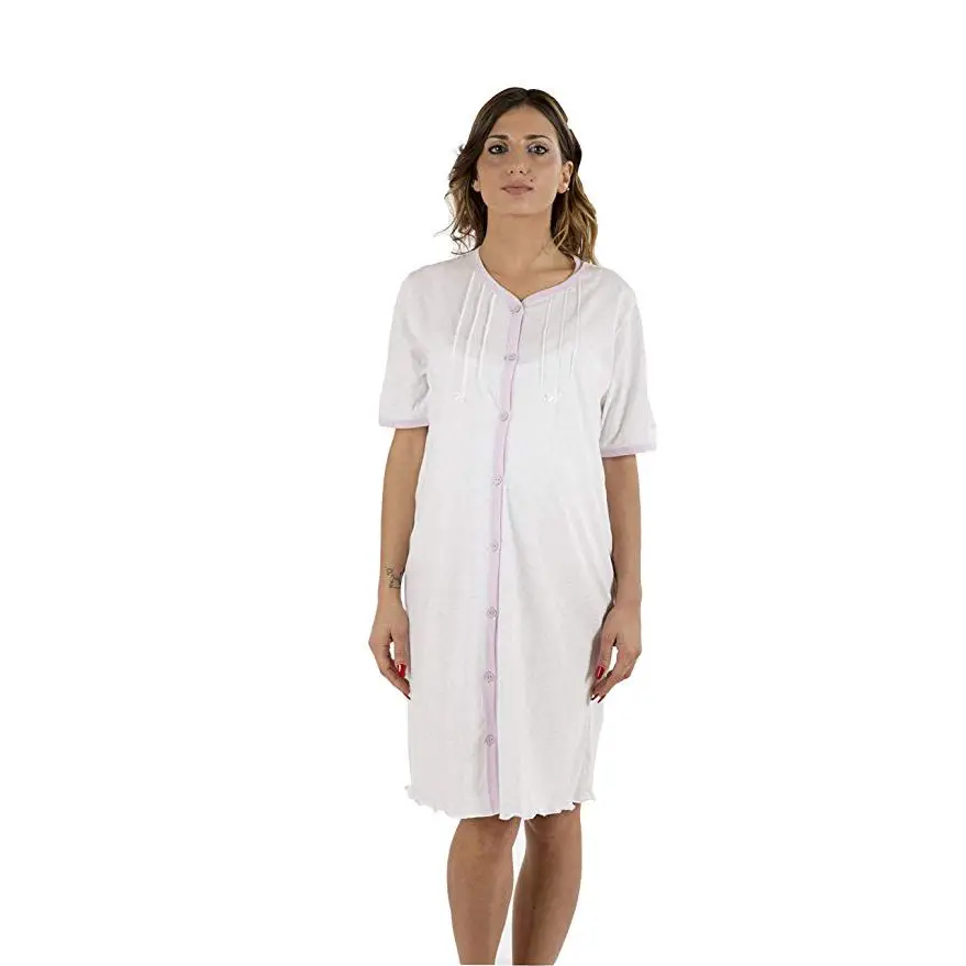 CAMICIA DA NOTTE A POIS M/M ROST6 - linea mamma