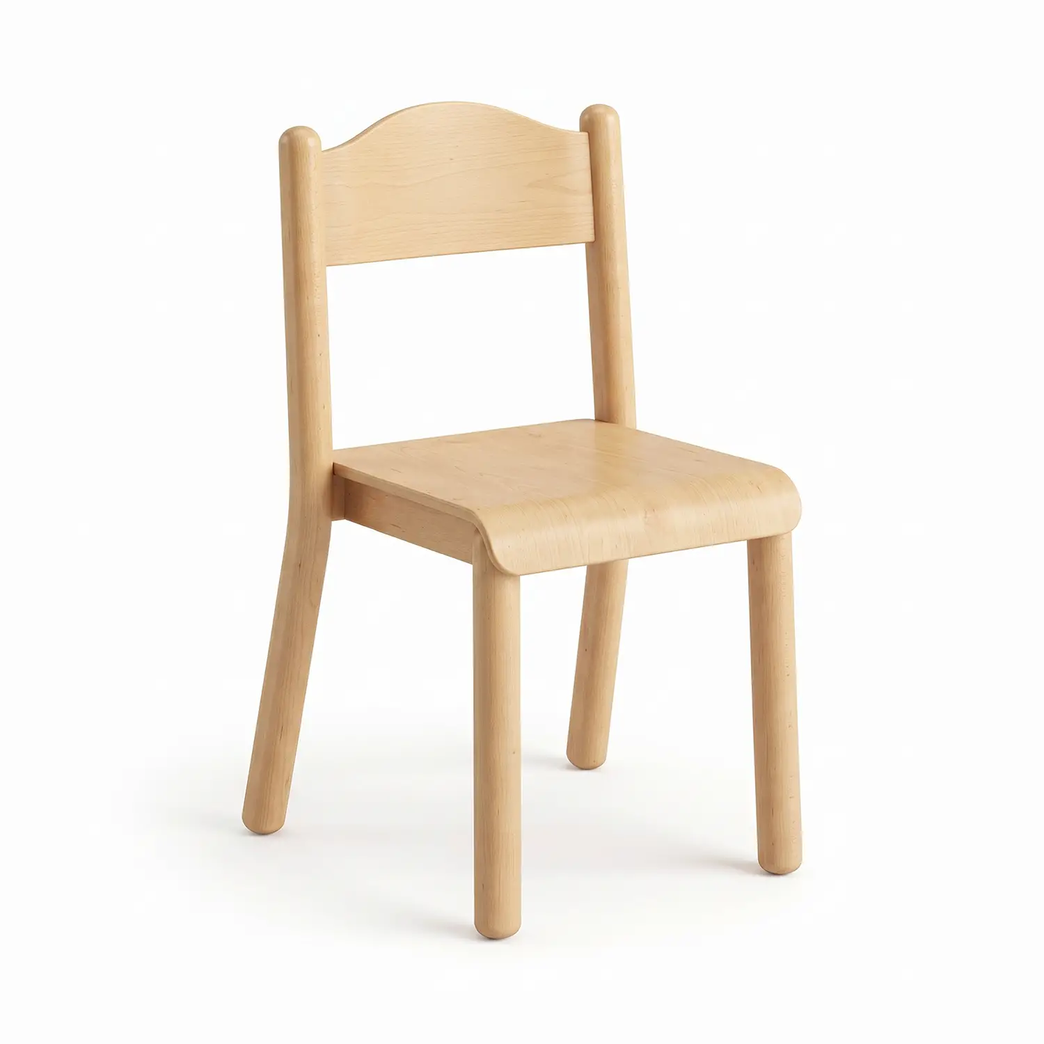 Sedia per Bambini Scuola dell’Infanzia Ciao Impilabile – Misura 2, Seduta H 31 cm - Sedie in legno