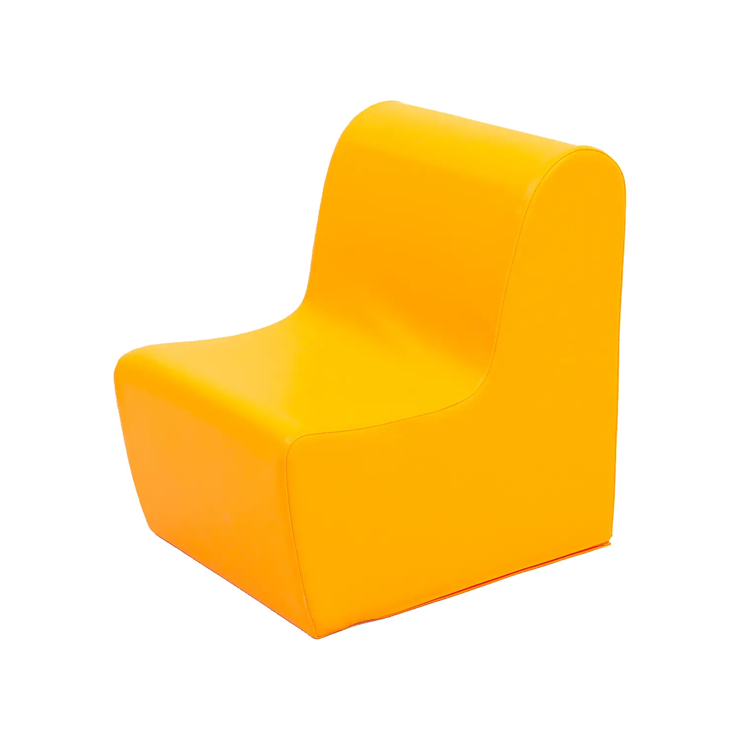 Poltroncina Morbida per Bambini Nido e Infanzia Arancio - Salottini e arredi morbidi