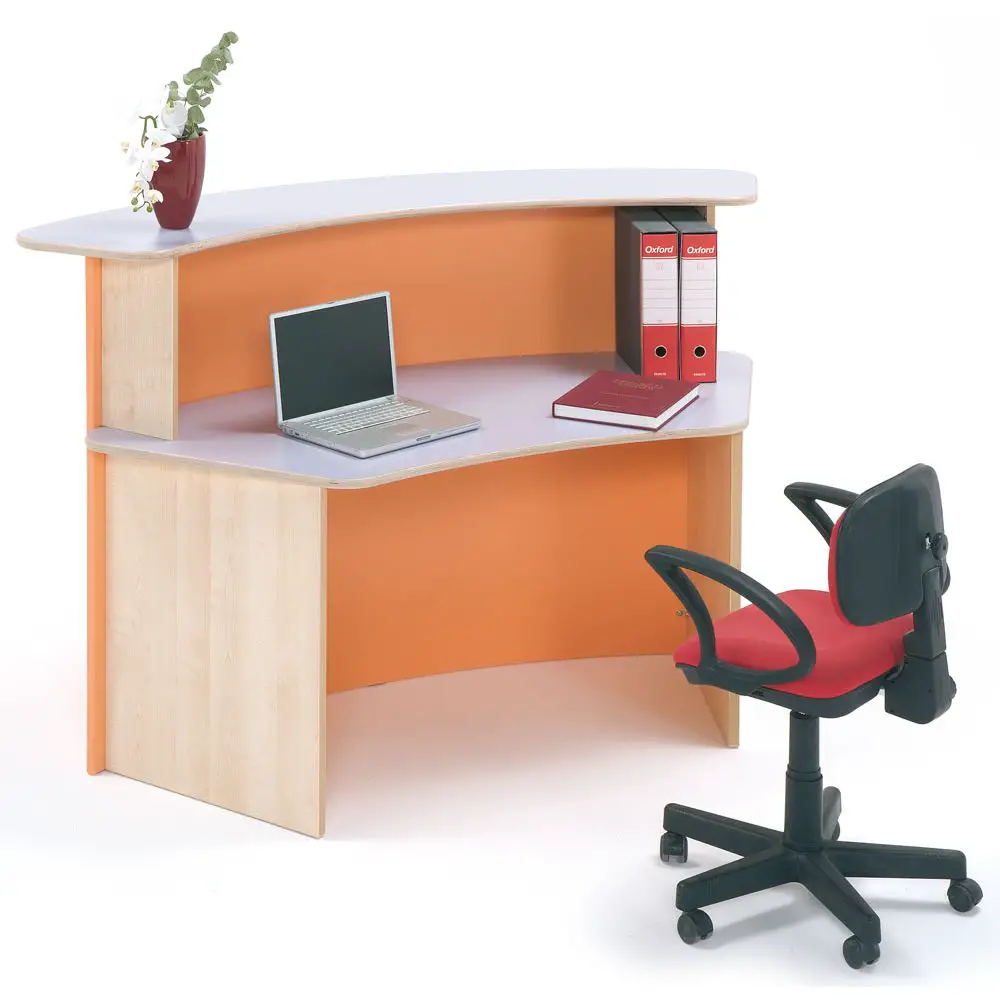 Reception Onda per Scuola e Ufficio con Paratia Curva - Conforme CAM - Accoglienza