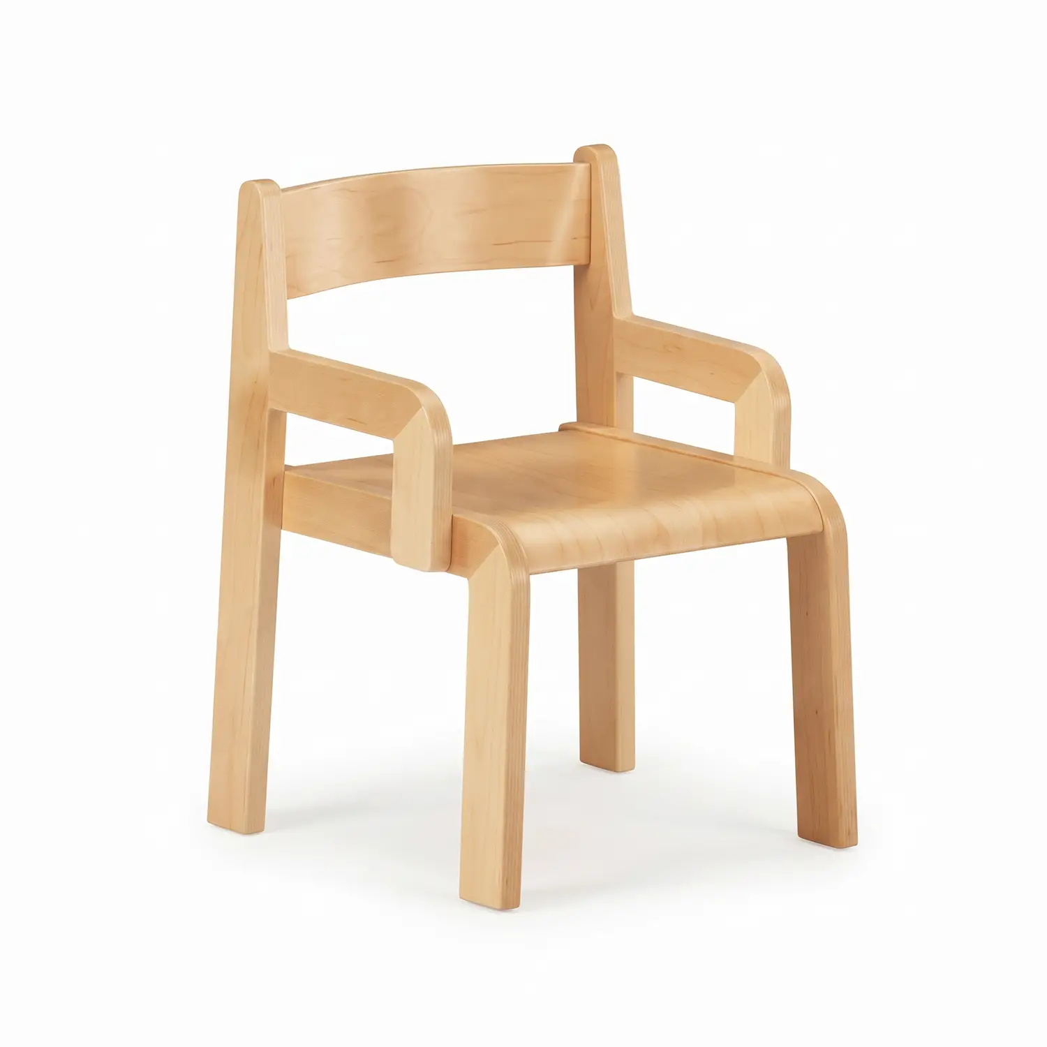 Sedia Bambini Nido e Infanzia Susy con Braccioli Seduta cm. 26 - Sedie in legno