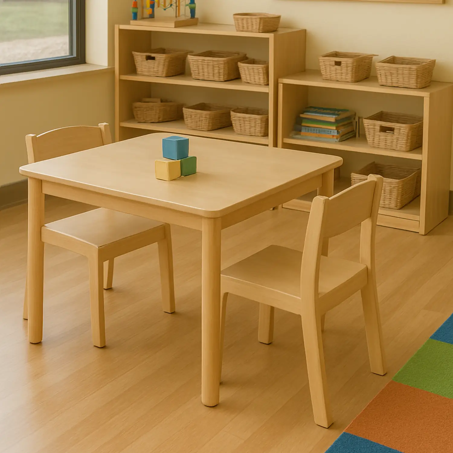 Sedia Bambini Nido e Infanzia Susy Seduta cm. 31 Naturale Conforme CAM - Sedie in legno