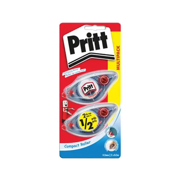 Correttore a Nastro Pritt Roller Compact 4.2 mm. x 8.5 mt - Cancelleria varia