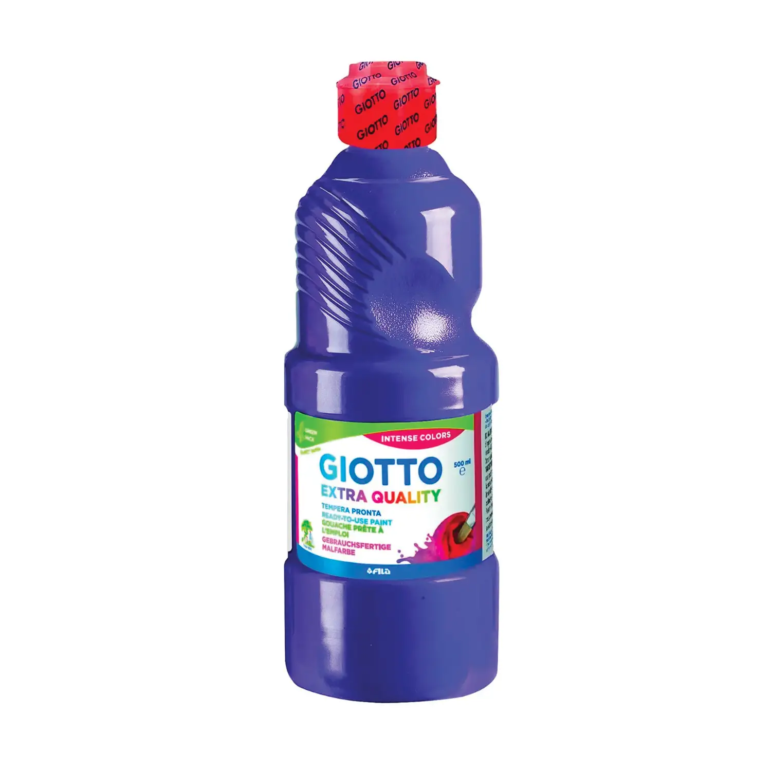 Tempera Pronta Extra Quality Giotto - Violetto - Flacone 500 ml - Tempere
