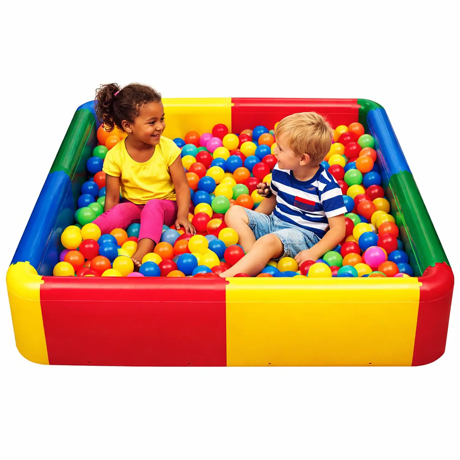 Quadra Piscina Nido Componibile per Palline – Piscina Modulare per Asilo Nido e Prima Infanzia - Piscine di palline