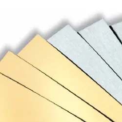 Cartoncino Argento 50x70 cm. 25 Fogli - Carta e cartoncino