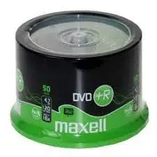 Dvd+R Maxell 50 Pezzi Spindle Printable - Cancelleria varia