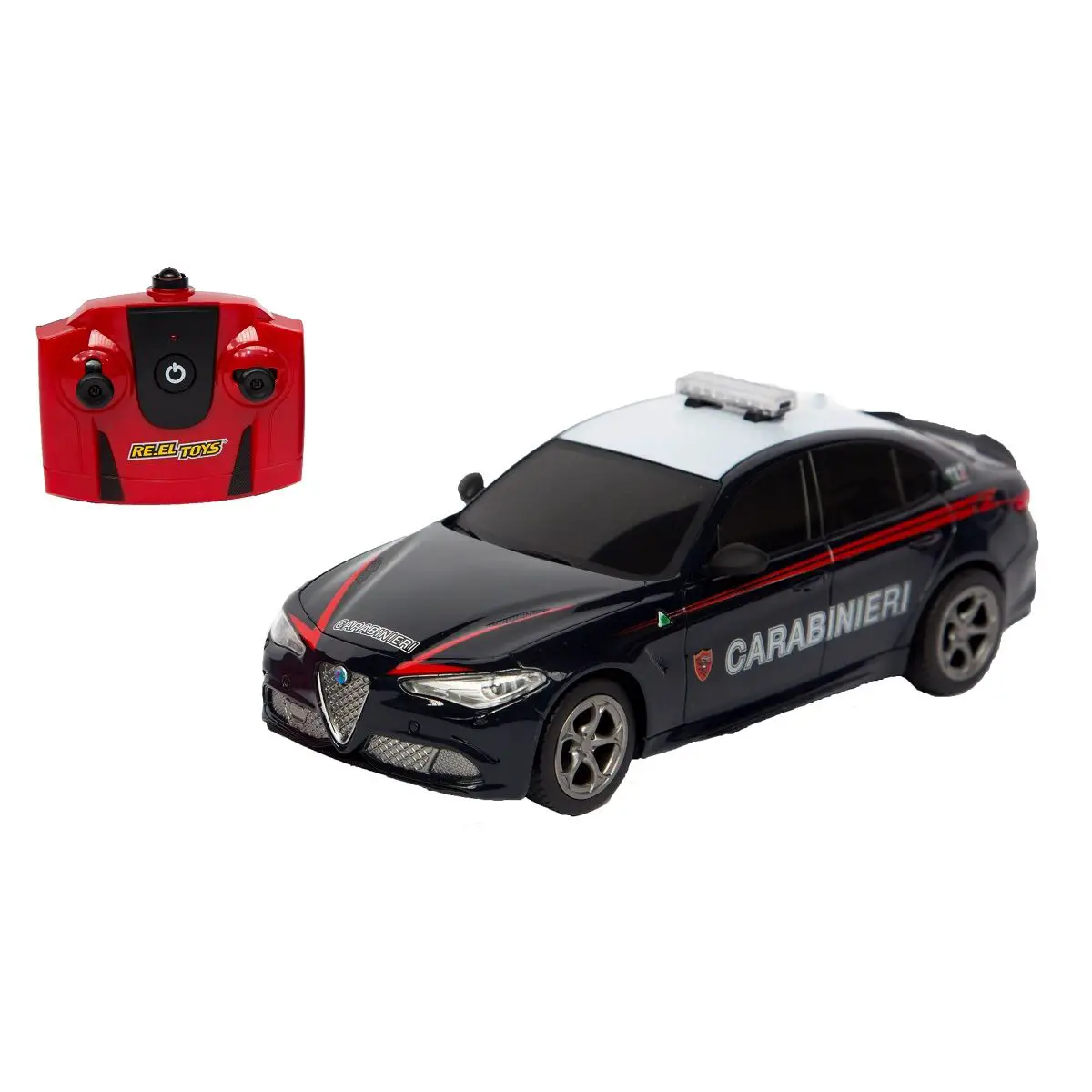 Auto Radiocomandata Alfa Romeo Giulia Carabinieri Scala 1:24 – R/C 19 cm - radiocomandi