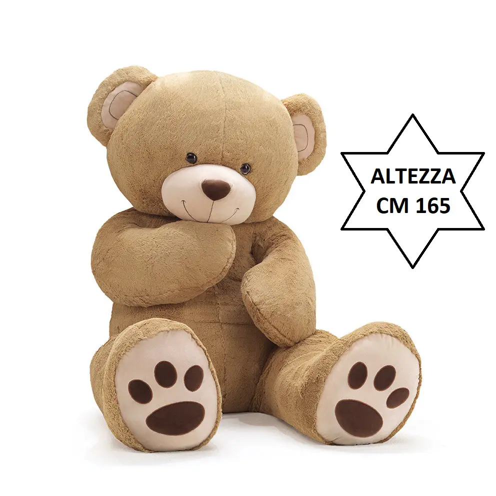 Peluche Tuffy Orso Gigante 165 cm - peluches 0/36 mesi