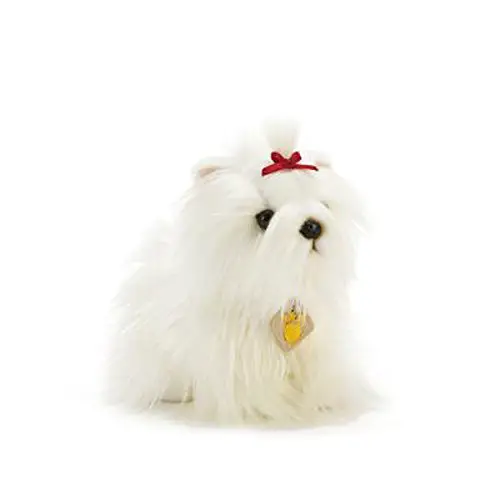 Peluche Whitney Yorksihire Bianco 23cm - peluches 0/36 mesi