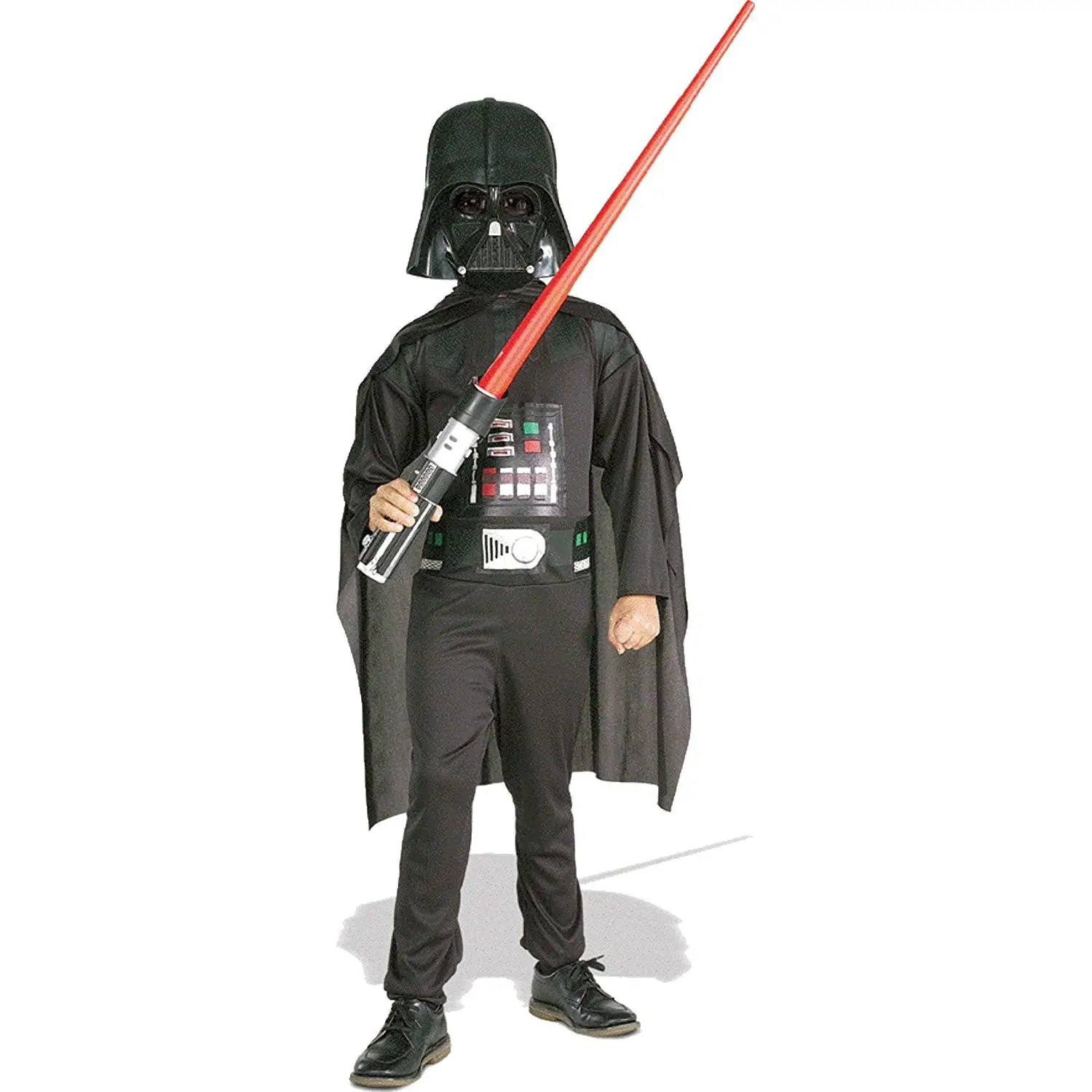 Costume Darth Vader con Spada per Bambini - Taglia S - 3/4 anni - abiti bambino e bambina