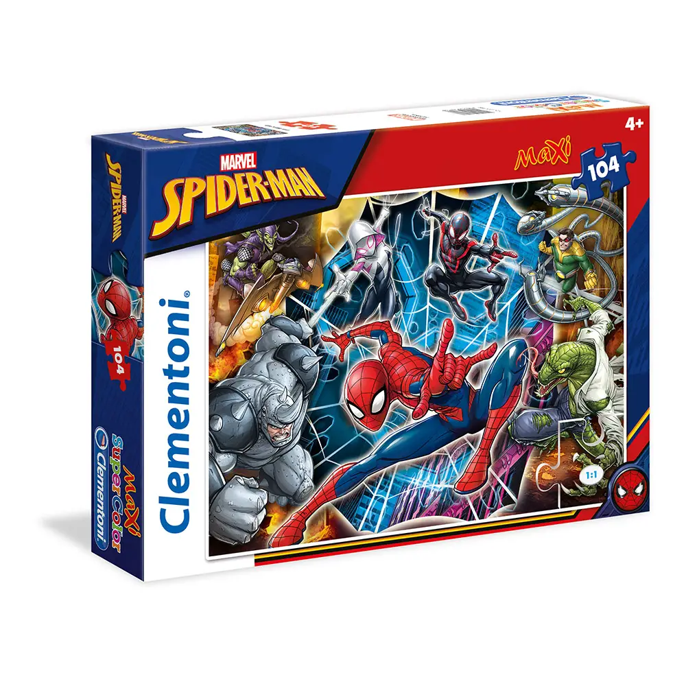 Puzzle 104 Pezzi Maxi Spider-Man - Puzzle in cartone