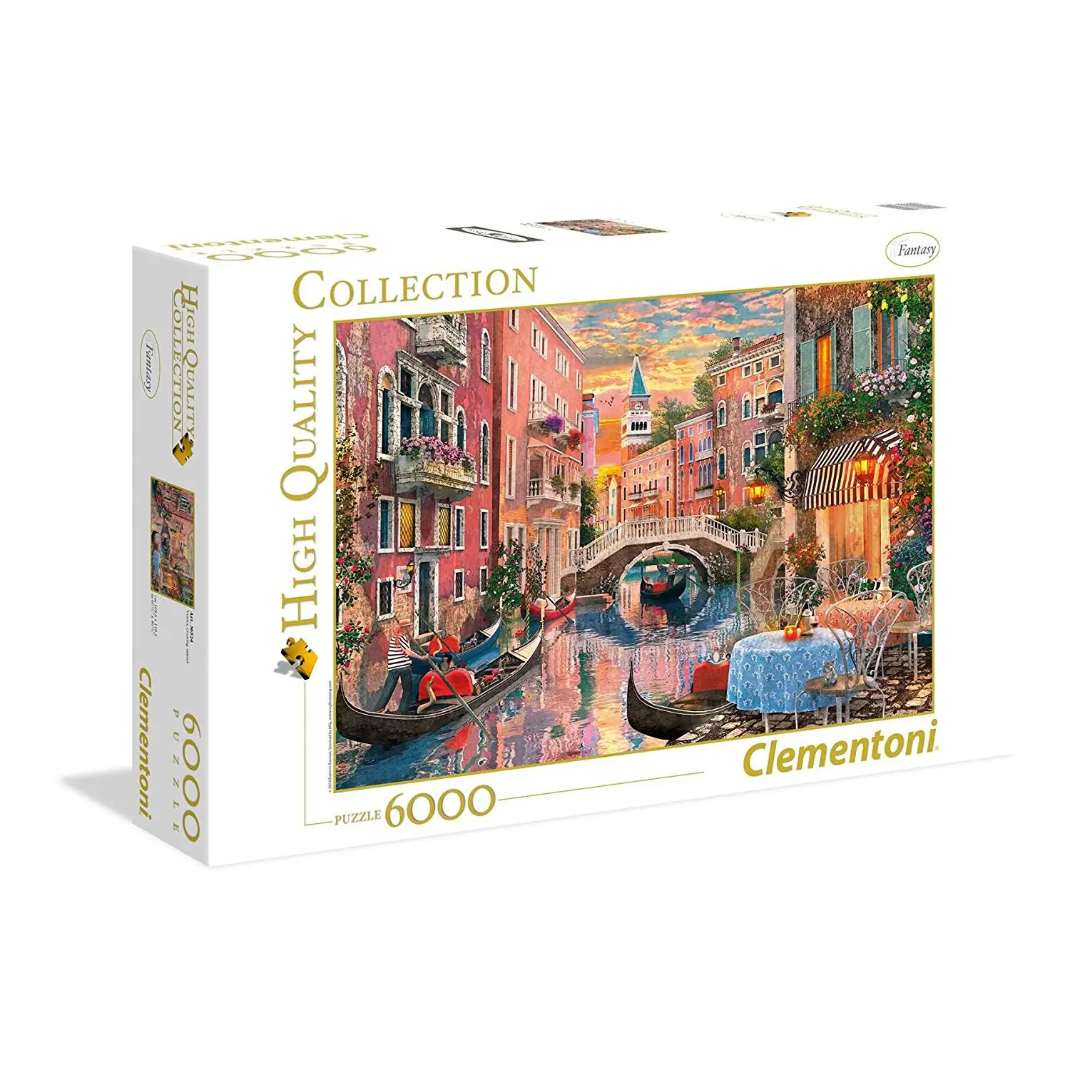 Puzzle 6000 Pezzi Hqc Venice Evening Sunset - puzzle adulti