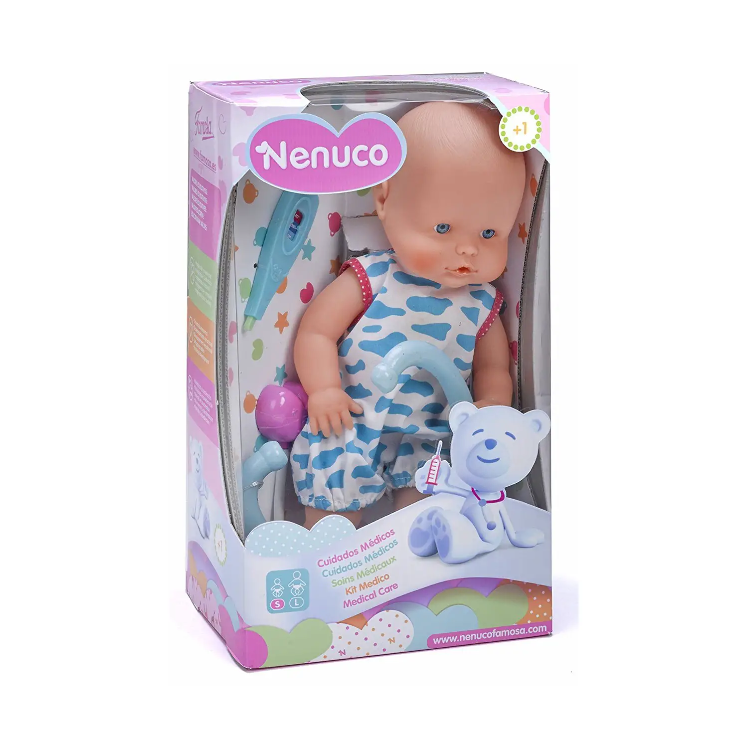 Nenuco con Kit Medico Boy - Bambole e accessori