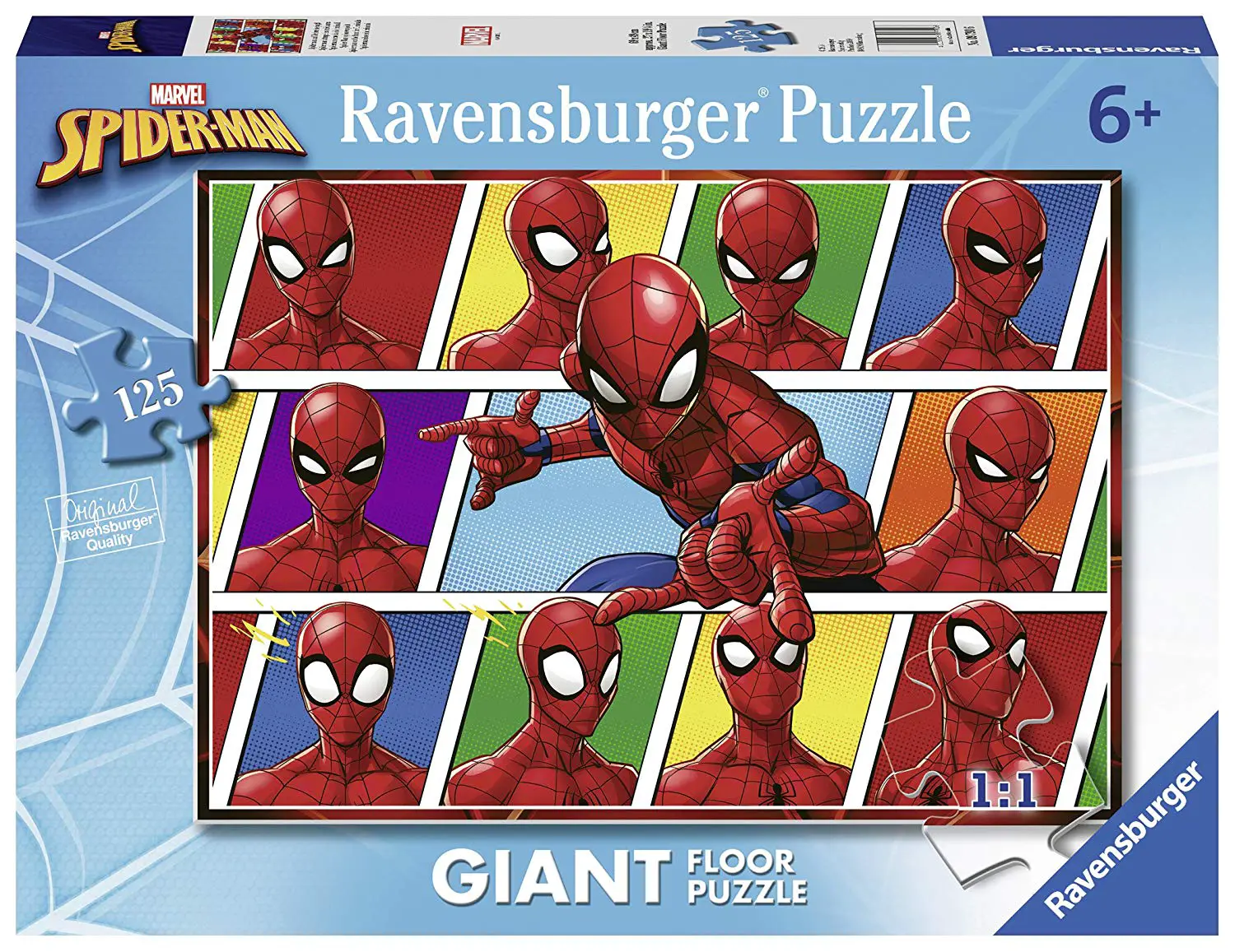 Puzzle 125 Pz Giant Spiderman - Puzzle in cartone
