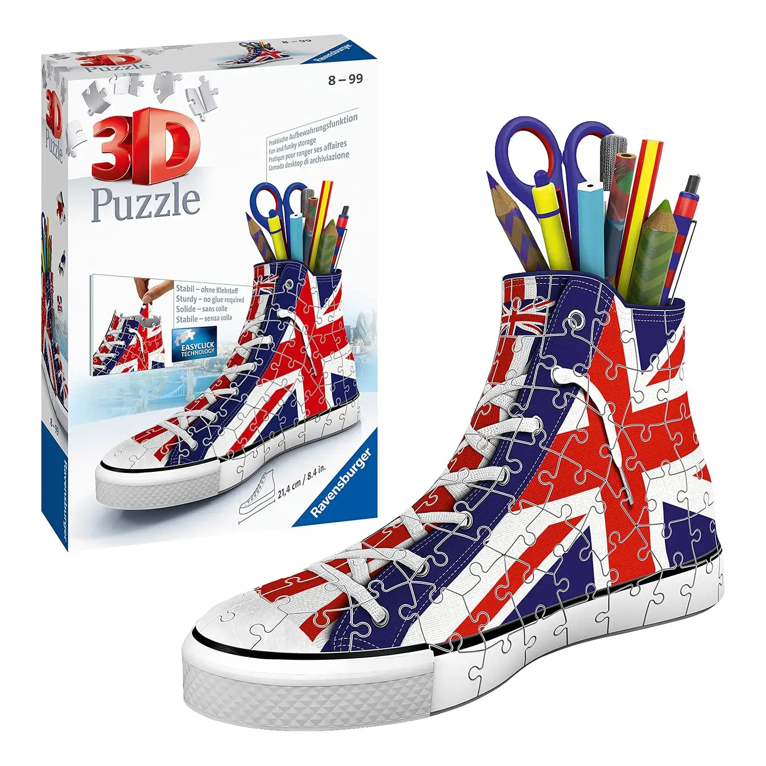 Puzzle 3d Sneaker Union Jack Ravensburger 11222 - puzzle 3d
