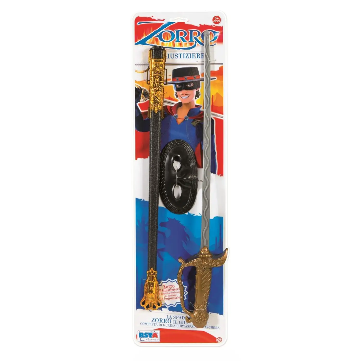 Set Zorro con Spada Guaina - armi soldatini
