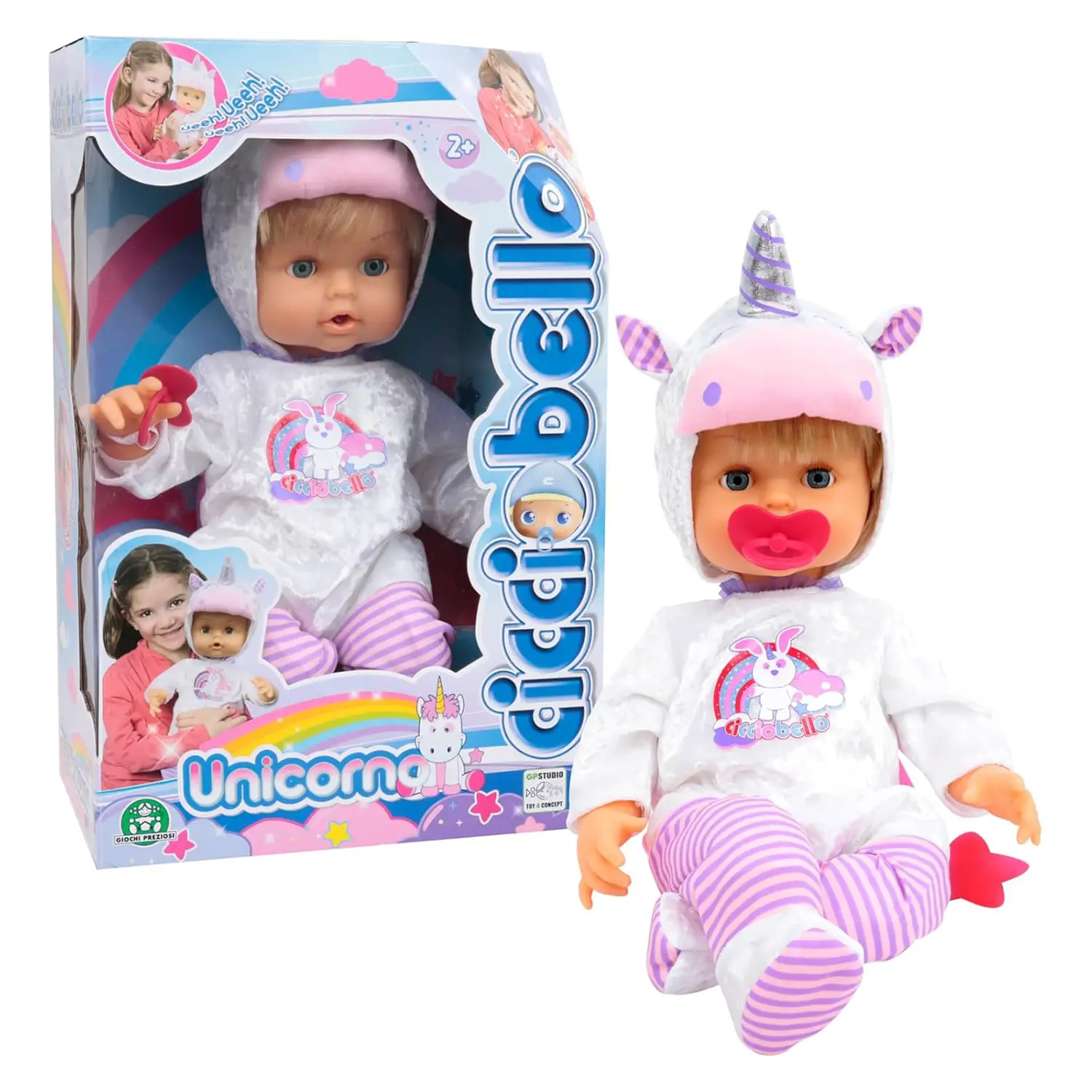 Bambolotto Cicciobello Unicorno - Bambole e accessori