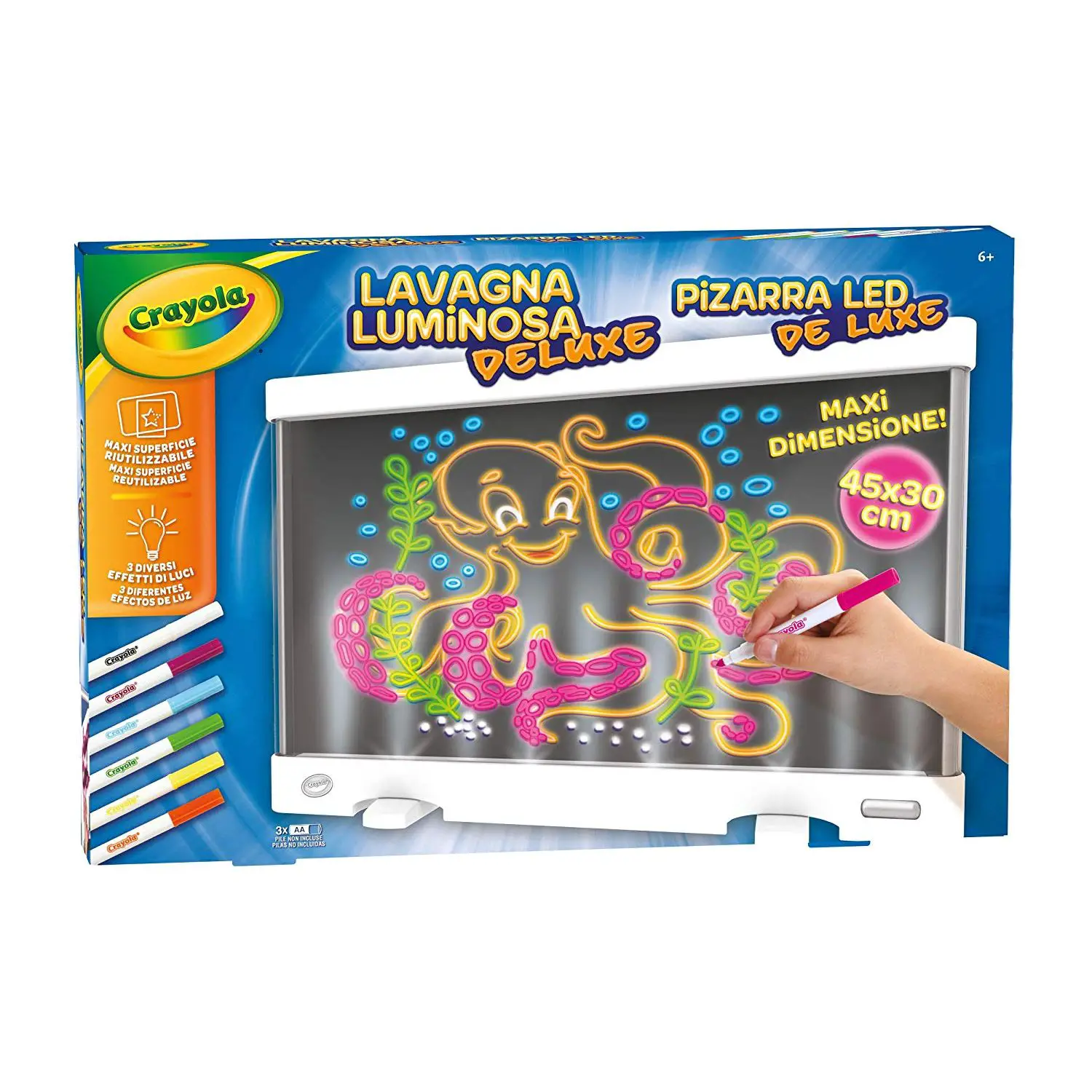 Lavagna Luminosa Deluxe - creatività