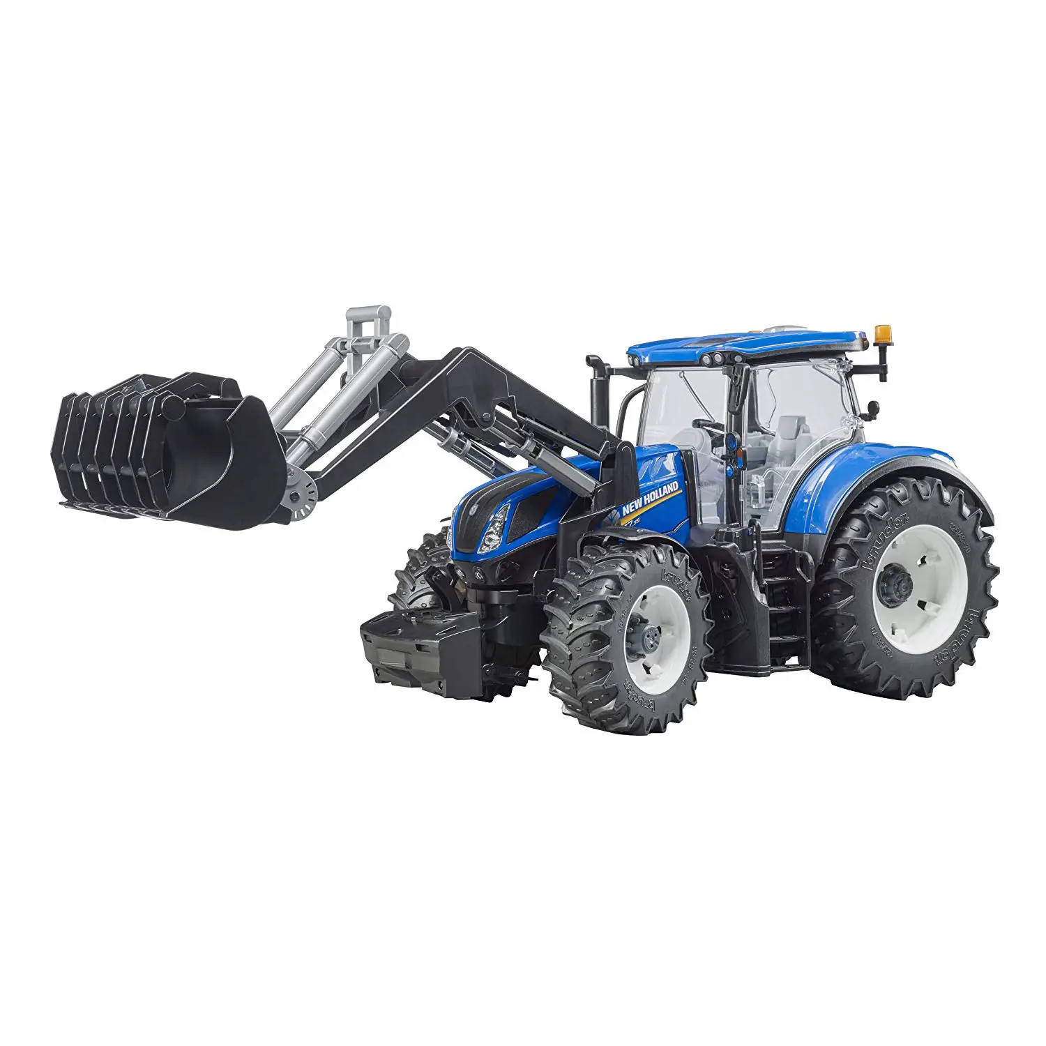 Bruder Trattore New Holland T7.315 Con Benna • 03121 - modellini
