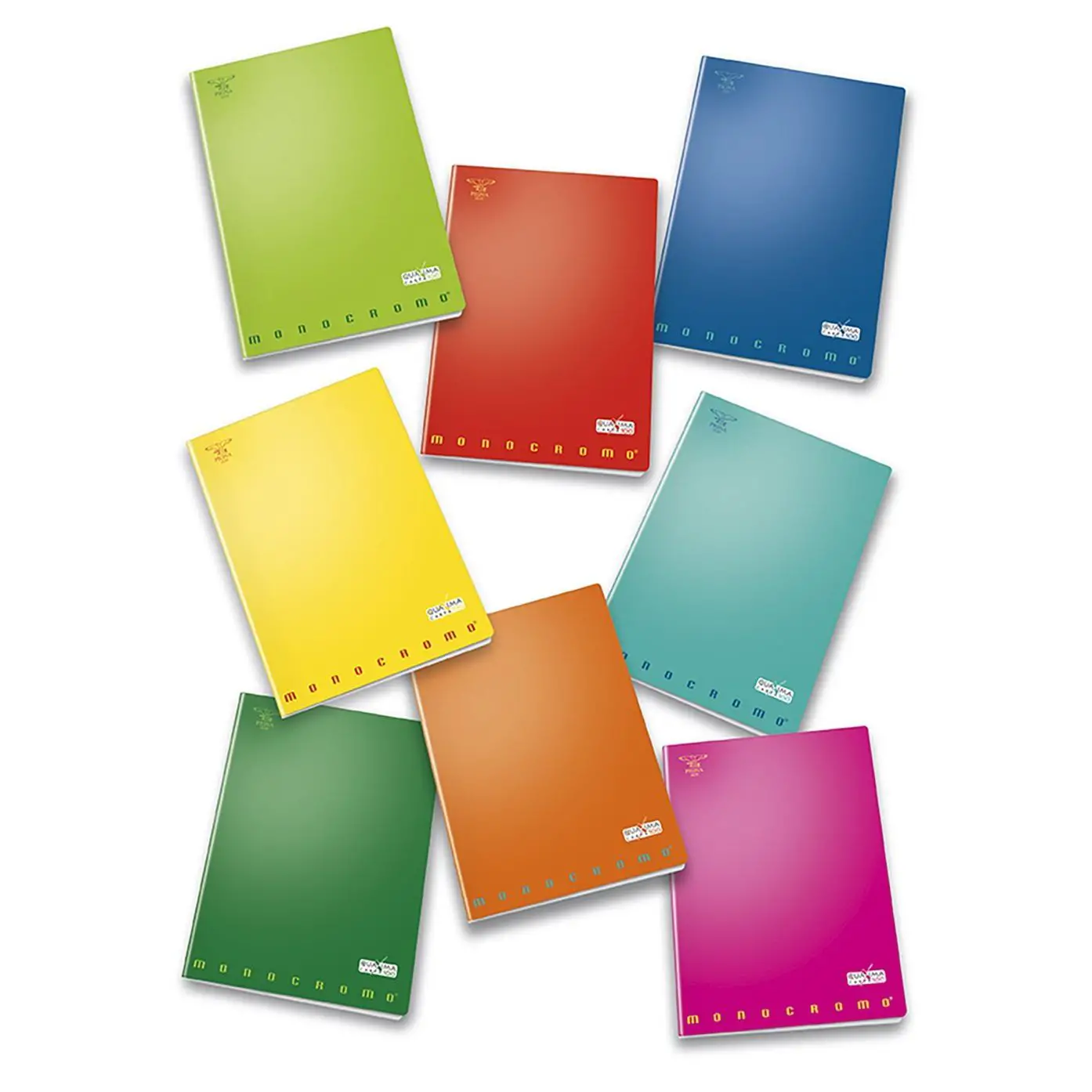 Quaderno Maxi Monocromo - 38 Fogli - 100g/m² - Rigatura A (1^ e 2^ Classe Primaria) - Cancelleria varia