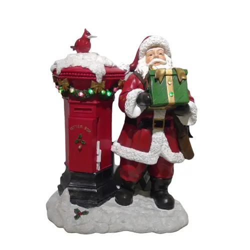 Cassetta delle lettere di Babbo Natale - addobbi casa