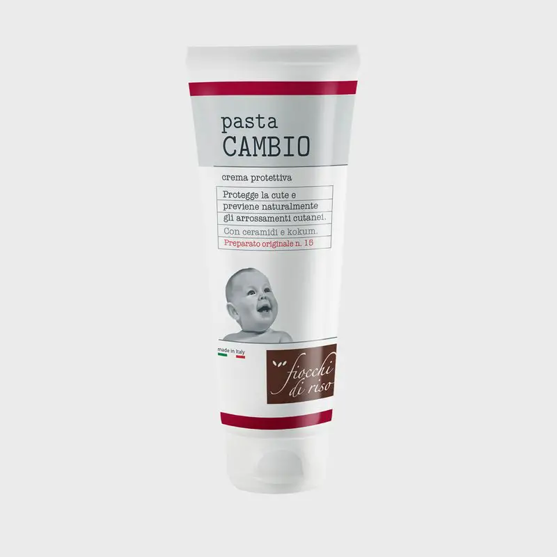 Fiocchi di Riso Pasta Cambio Protettiva 100 ml - cosmesi e igiene