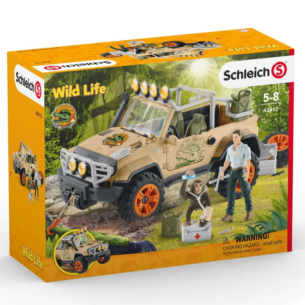 Schleich Fuoristrada con Verricello - Animali