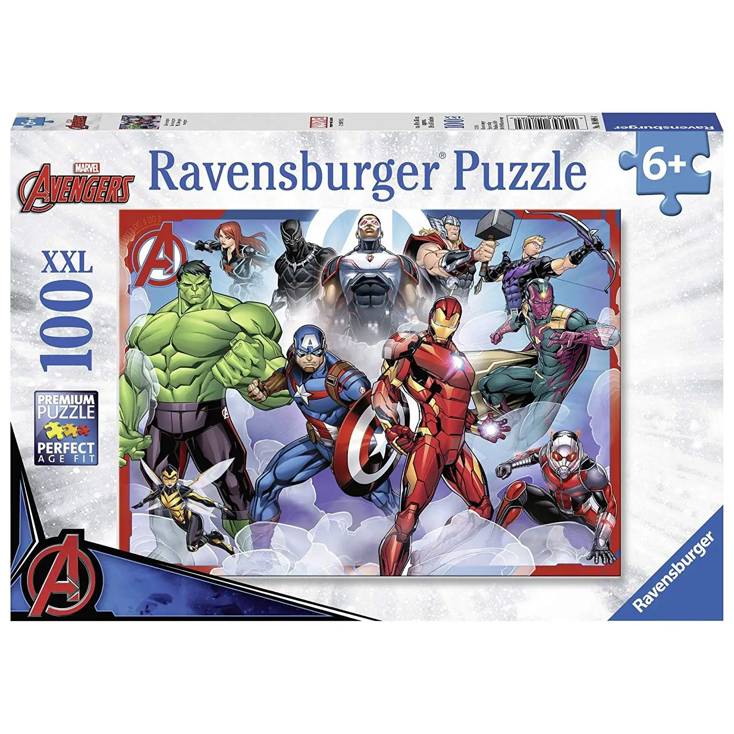 Puzzle 100 Pezzi XXL Avengers - Puzzle in cartone