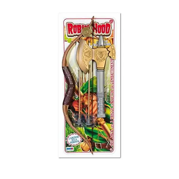 Set Arco e Accetta Robin Hood - armi soldatini