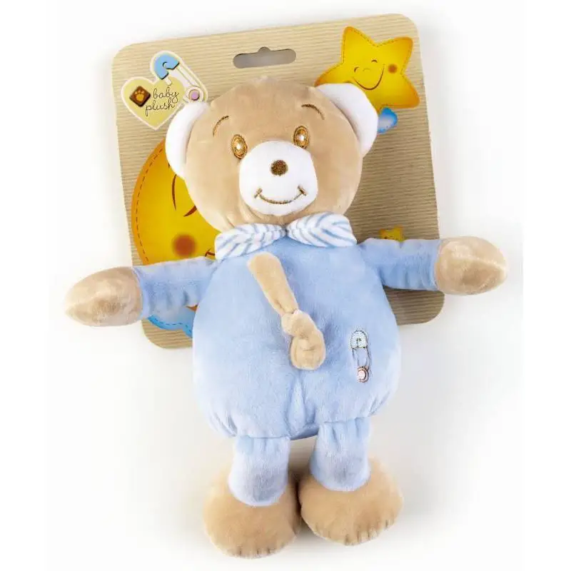 Babycare Orsetto Carillon 23 cm – Peluche Morbido e Musicale - Primi giochi