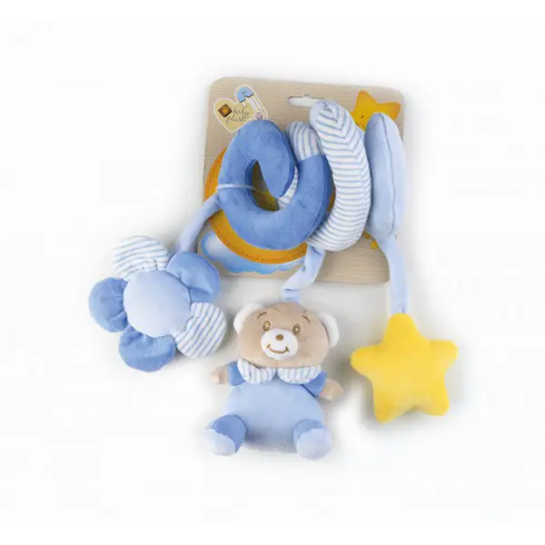 Babycare Orsetto Spirale Giocagio’ 32 cm – Gioco Interattivo per Passeggino e Culla - Primi giochi