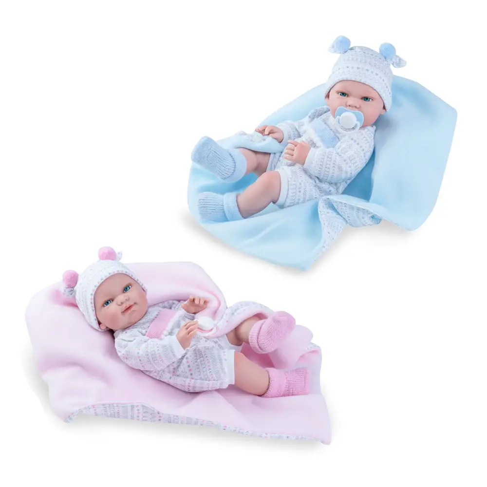 Bambola Baby Soft 37 cm – Morbida e Realistica - Bambole e accessori