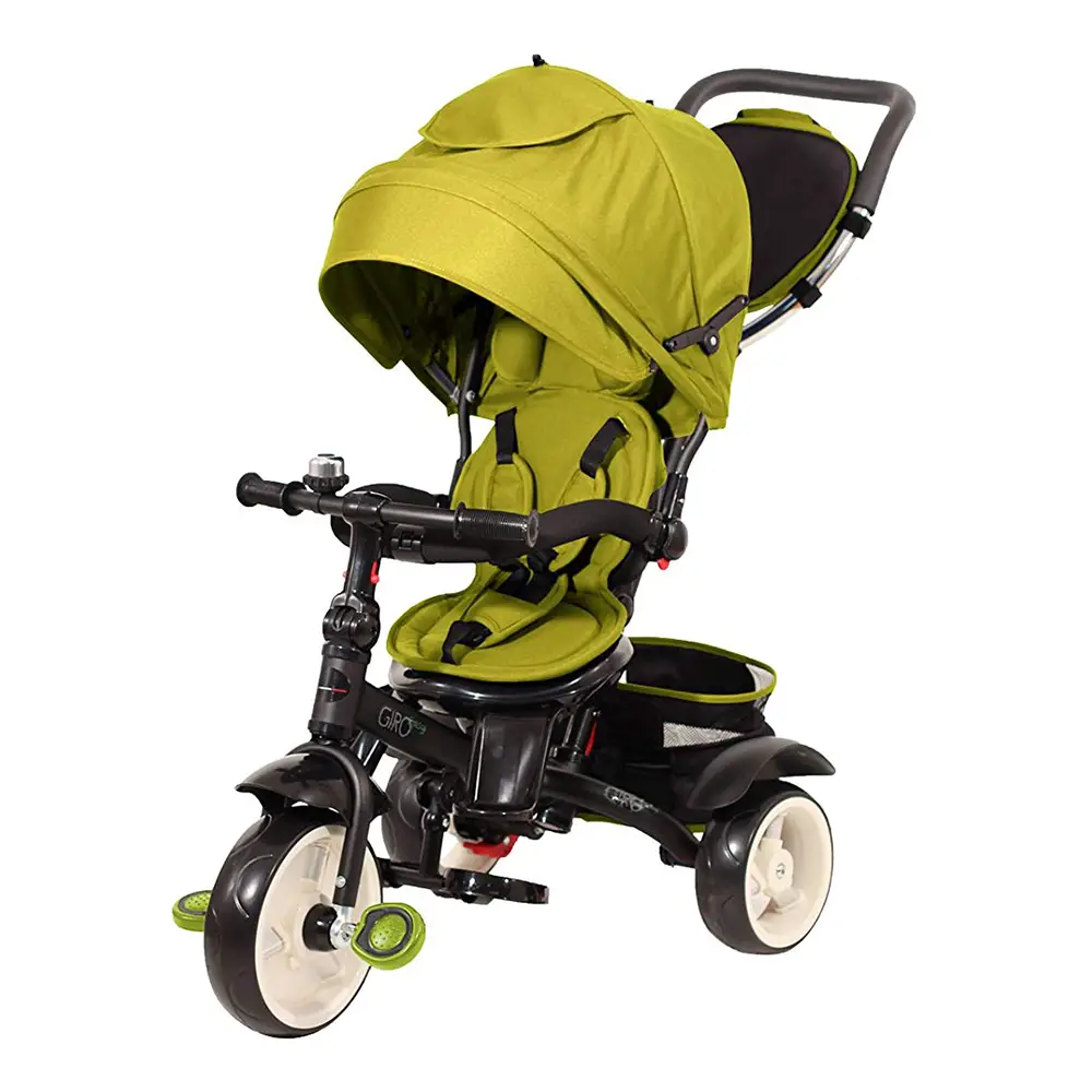Triciclo Giro Baby’s Clan Easy Verde Chiaro – 6 in 1 - Tricicli e primi passi