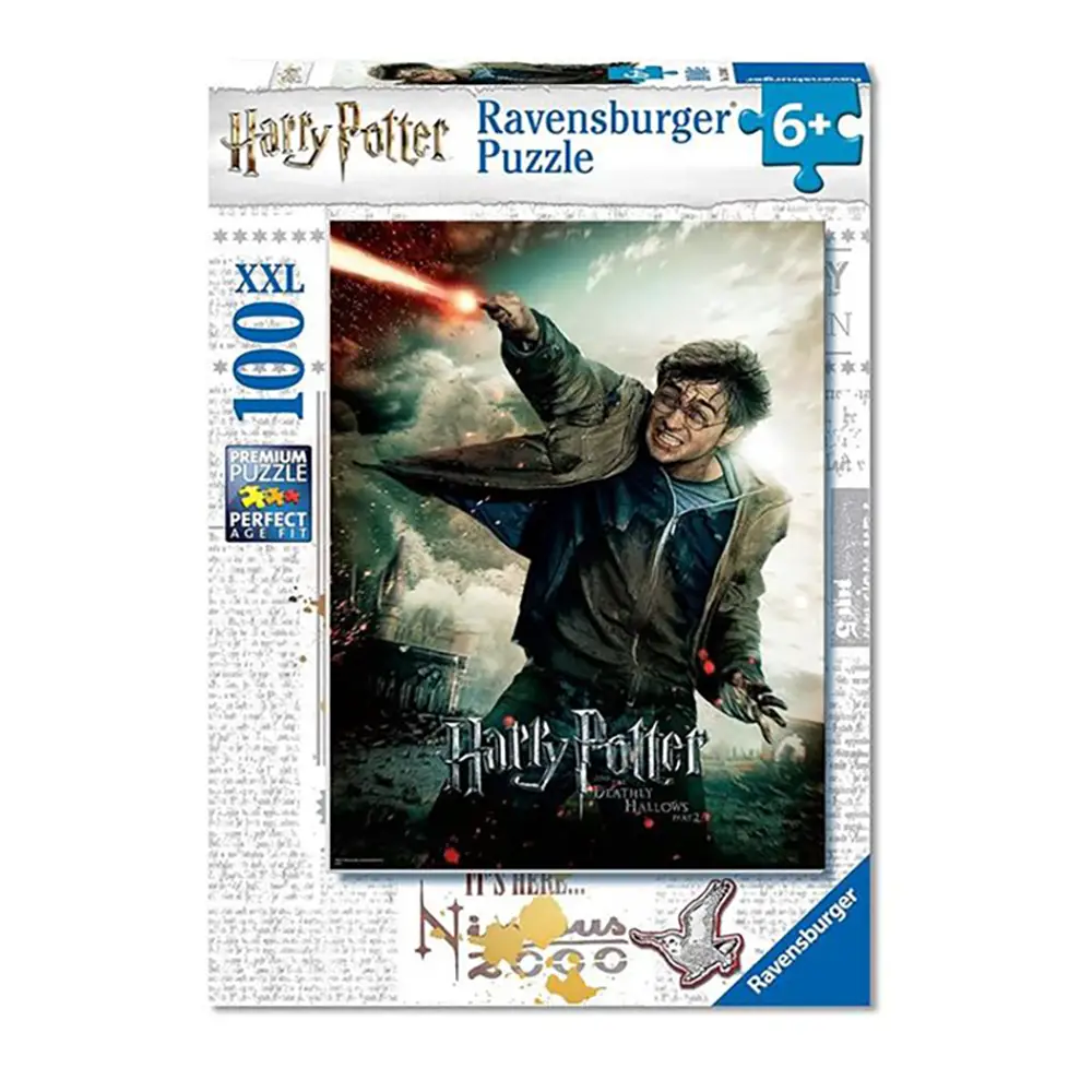 Puzzle 100 Pezzi XXL Harry Potter – Ravensburger - Puzzle in cartone