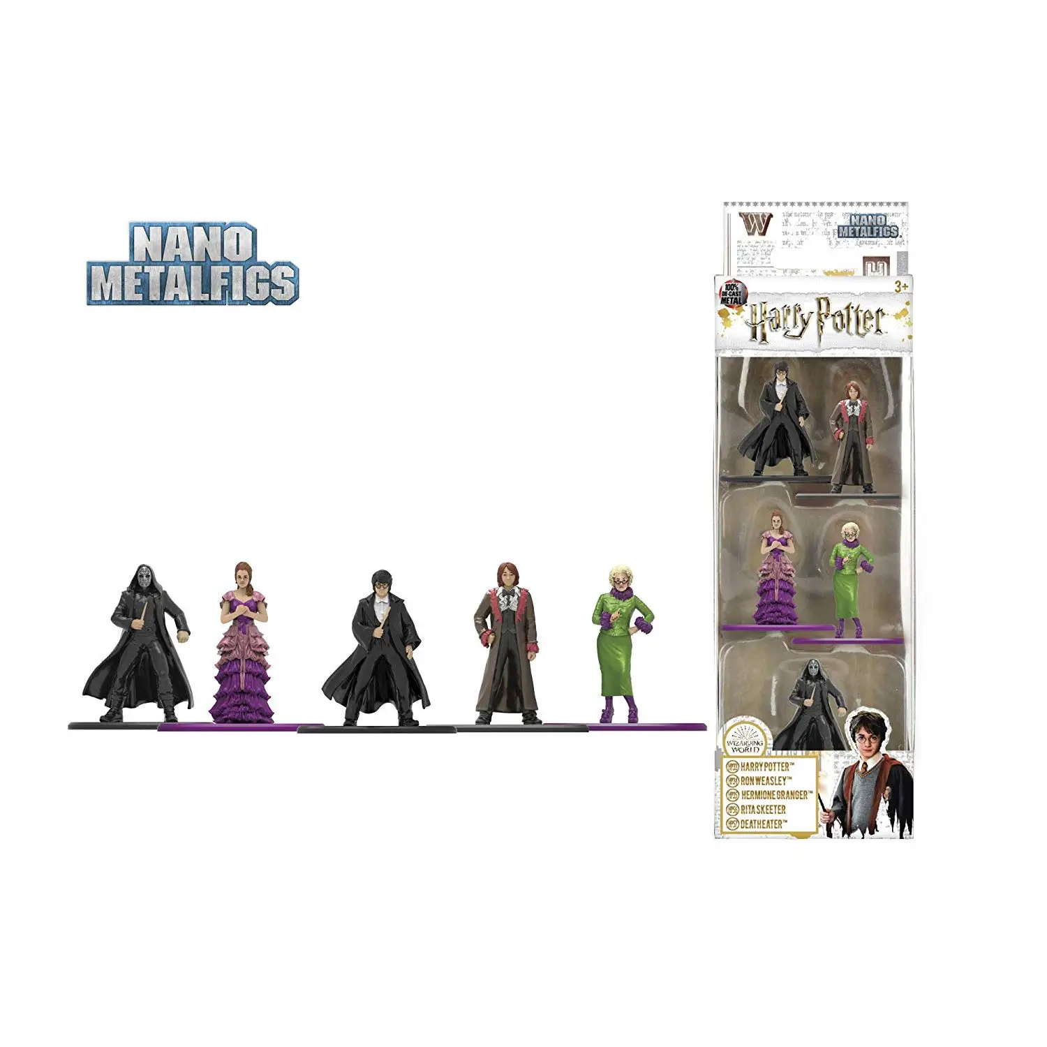Harry Potter Giftpack 5 Personaggi cm. 4 - action figures ed accessori