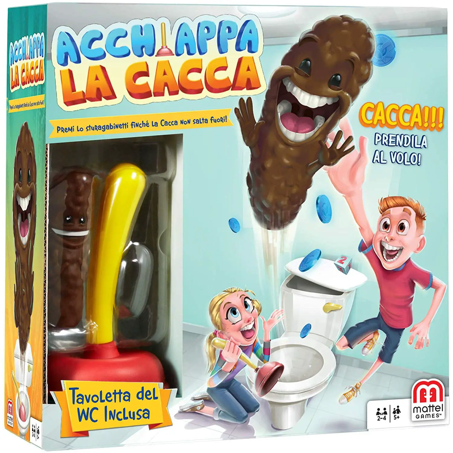 Acchiappa la Cacca, Gioco da Tavolo per Bambini 5 + - Giochi di società