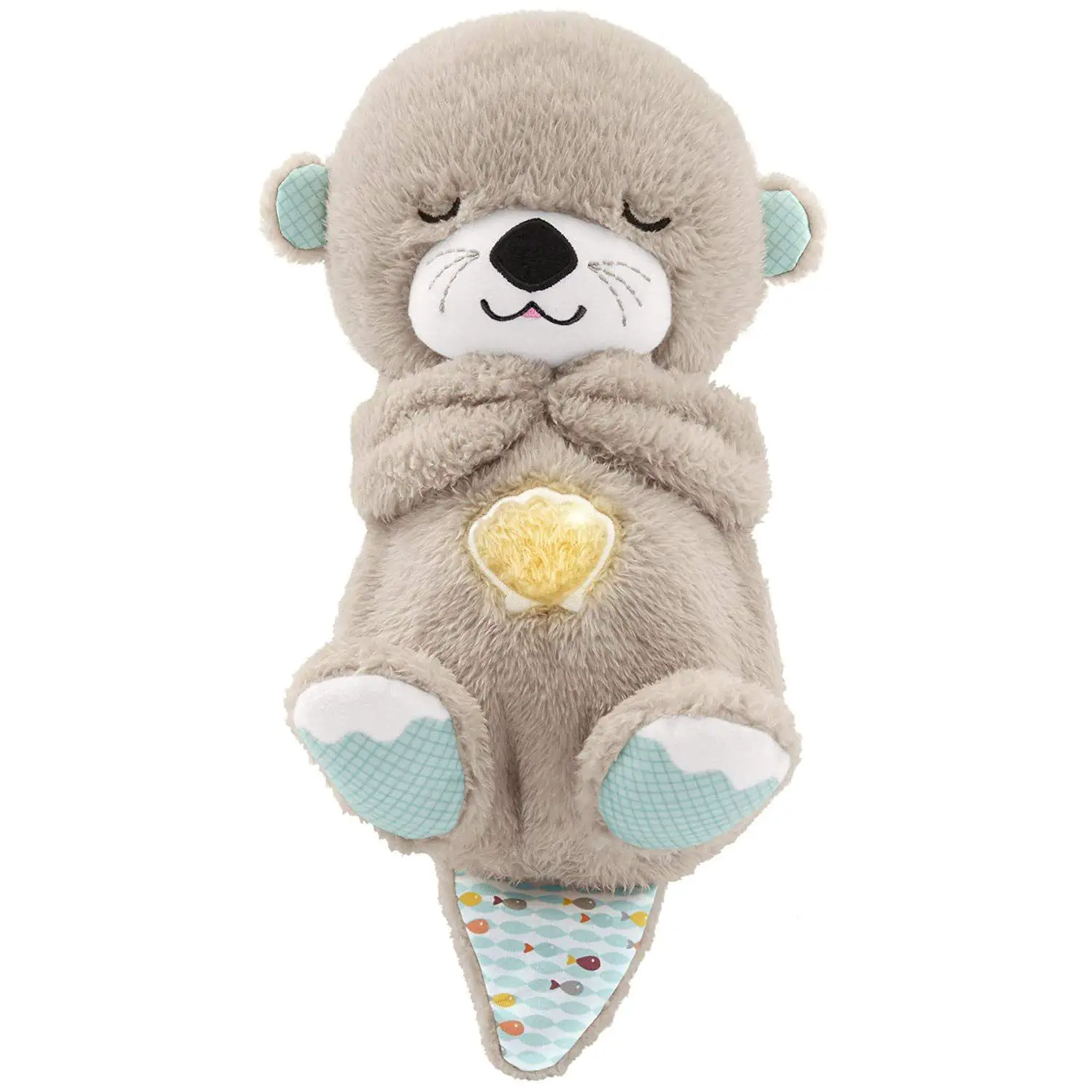Fisher Price Lontra Soffice Peluche Musicale Suoni e Vibrazioni - Primi giochi
