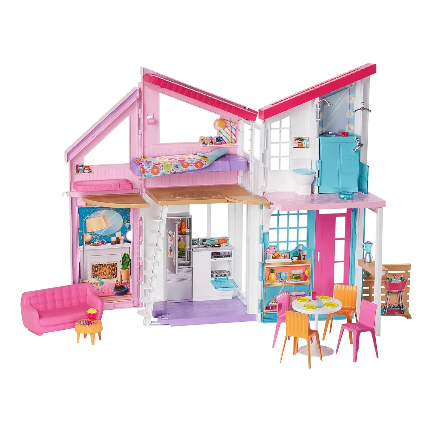 Barbie - Casa di Malibu - Casa di Barbie Malibu - Ora a un Prezzo Super Scontato! - collezionabili bambina