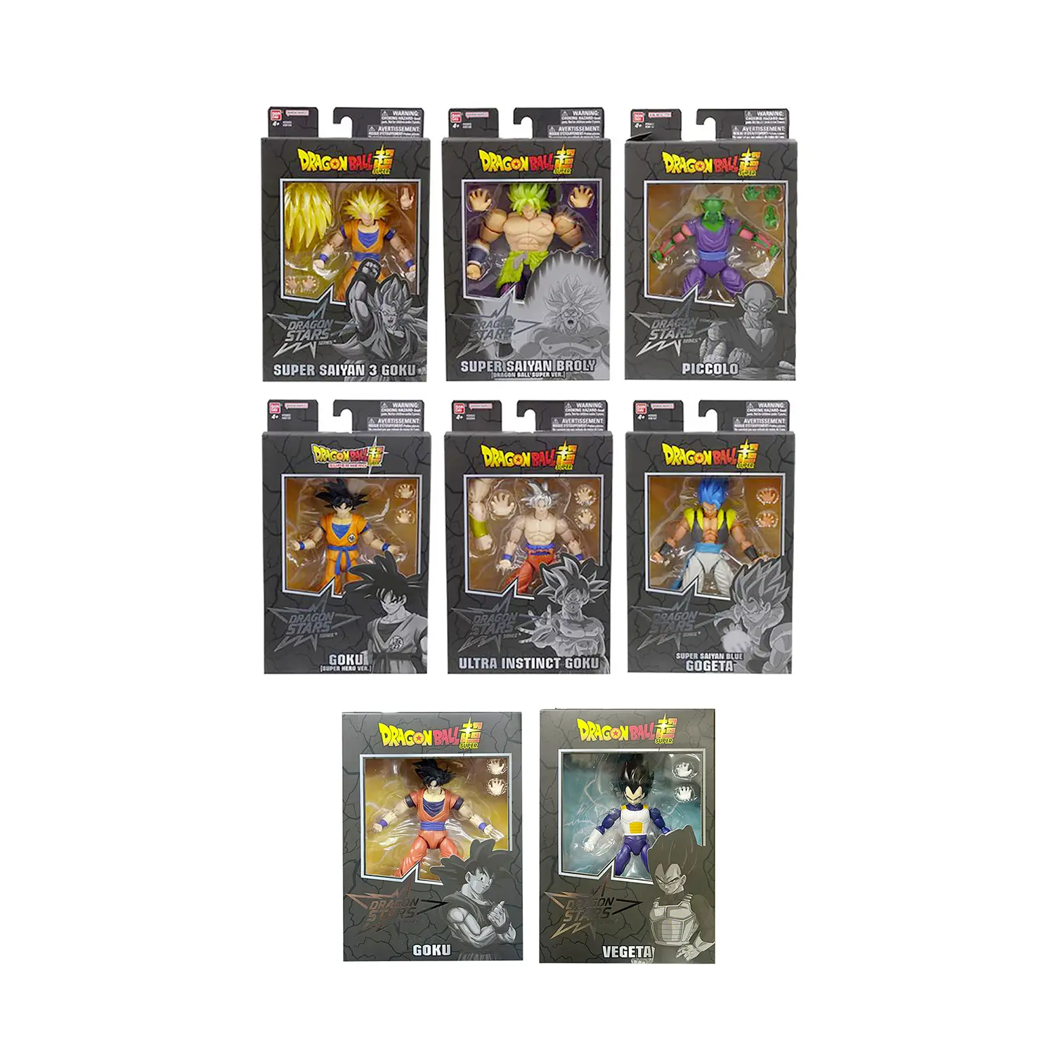 Dragon Ball Super Personaggi Dragon Stars - Action Figure 17 cm - Assortimento - action figures ed accessori