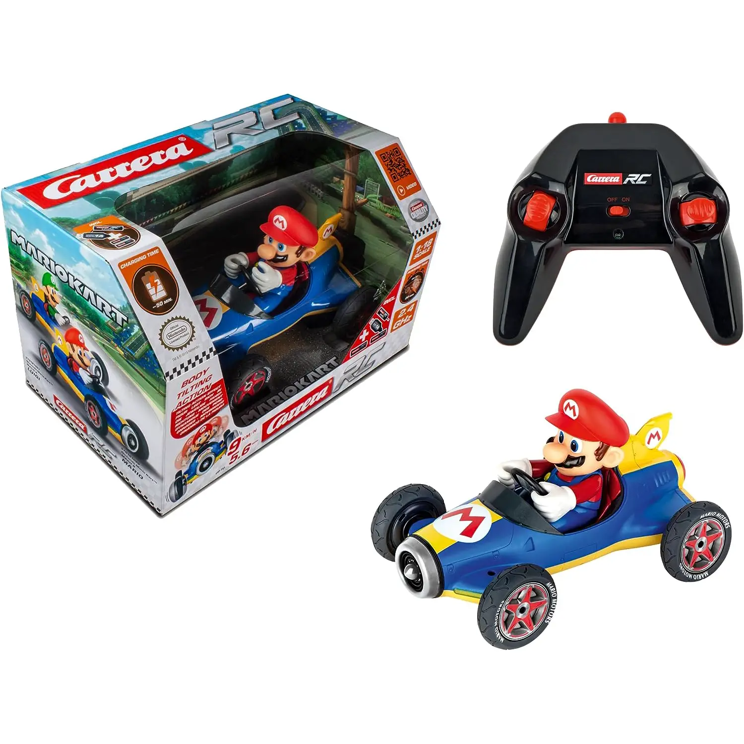 Auto da Corsa Mario Kart Mach 8 con Radiocomando 2.4 ghz - radiocomandi