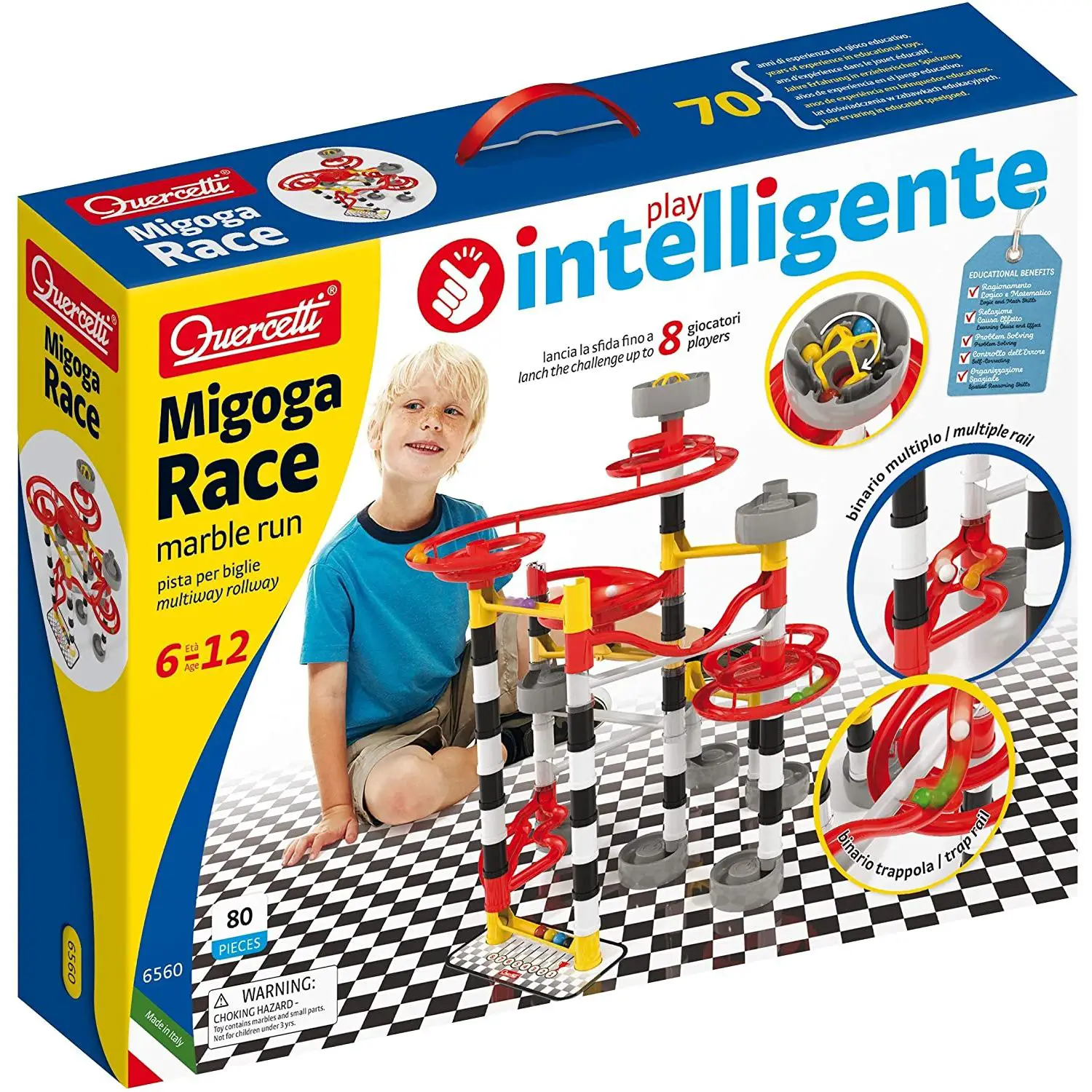 Migoga Race, Costruzione E Gara Di Biglie - Primi giochi